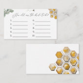 「ブライド・トゥ・ビー」ゲームカードの年齢は？ エンクロージャーカード (正面/裏面)