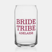 ブライド・トライブ・ブライズパーティー・クランベリー・レッド ガラス缶 (裏面)