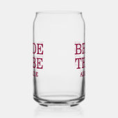 ブライド・トライブ・ブライズパーティー・クランベリー・レッド ガラス缶 (右)