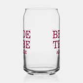 ブライド・トライブ・ブライズパーティー・クランベリー・レッド ガラス缶 (左)