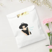 ブライド&ブリデスメイドレディ&ハットブライダルシャワーパーティー フェイバーバッグ (封をした状態)