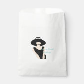 ブライド&ブリデスメイドレディ&ハットブライダルシャワーパーティー フェイバーバッグ (正面)