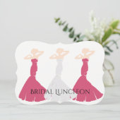 ブライドCOバラブライダルシャワーはマイブライドメイドパーティー 招待状 (スタンド正面)