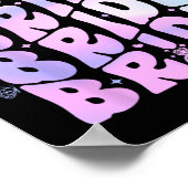 ブライドIドクルーレトログルーヴィバチェロレッテ ポスター (角)