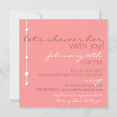 ブライモダンドウェディングシャワー招待状 招待状 (裏面)