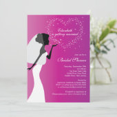 ブライモダンドブライダルシャワーの招待 招待状 (スタンド正面)