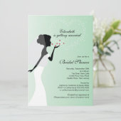 ブライモダンドブライダルシャワーの招待 招待状 (スタンド正面)