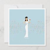 ブライモダンドワインバチェロレッテ招待状 招待状 (裏面)