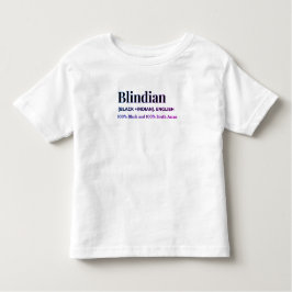 ブラインダの幼児用シャツ トドラーTシャツ