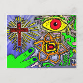 ブラインドぬかるみビジョン#2はがき ポストカード (正面)