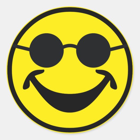 ブラインドイエロー+あなたの背中。&アイディア ラウンドシール (正面)