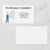 ブラインドインストールサービス 名刺 (正面/裏面)