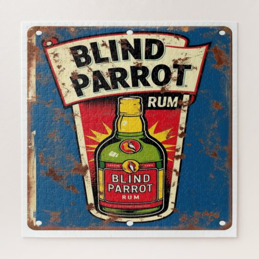 ブラインドオウム動揺してラムオールドメタル ジグソーパズル (縦)