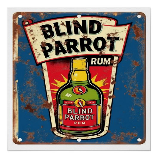 ブラインドオウム動揺してラムオールドメタル ポスター (正面)