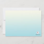 ブラインドジャスティス卒業招待状 招待状 (裏面)