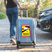 ブラインドスポット角度モルトトラックステッカー シール (スーツケースインサイチュ)