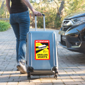 ブラインドスポット角度モルト – バスステッカー シール (スーツケースインサイチュ)