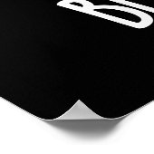 ブラインドデイトおもしろいフルーツプンダークBG ポスター (角)