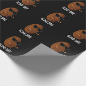 ブラインドデイトおもしろいフルーツプンダークBG ラッピングペーパー (角)