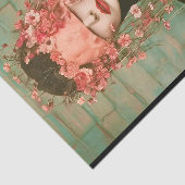 ブラインドフォールドの超現実的な姿、フローラCC6デコページ 薄葉紙 (詳細)