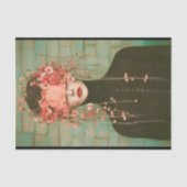 ブラインドフォールドの超現実的な姿、フローラCC6デコページ 薄葉紙 (正面)