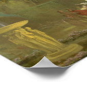 ブラインドマンズ・バッフ - ジャン・フラゴナール 美術 ポスター (角)