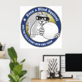 ブラインドリスレルゴルフ ポスター (ホームオフィス)