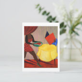 ブラインド日付 ポストカード (スタンド正面)