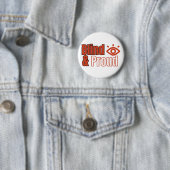 ブラインド誇りを持ったと 缶バッジ (インサイチュ)