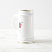 ブラインマー・ランタン（赤）アナッサ・カタ ビールジョッキ (正面左)