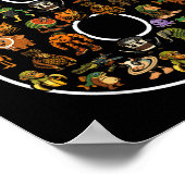 ブラインロイタリアンット誕生日8歳ミーム8thキッズボーイズ ポスター (角)