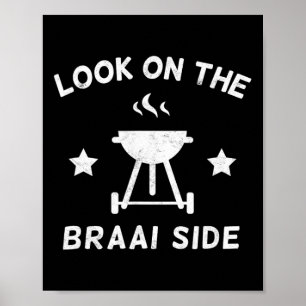 ブライ側を見る南アフリカのBbq愛好家Gr ポスター