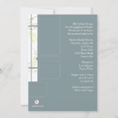 ブライ素晴らしド・ブライダル・シャワーの招待 招待状 (裏面)