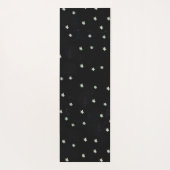 ブラウかわいらしンフールオンブランチブルーネックレススター ヨガマット (裏面)