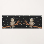 ブラウかわいらしンフールオンブランチブルーネックレススター ヨガマット (正面(横))