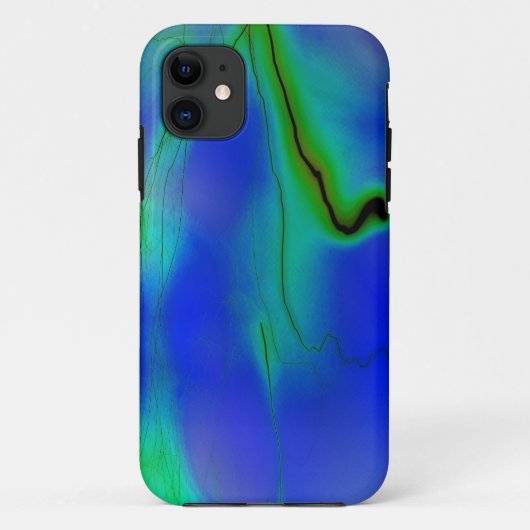 ブラウアーウントグリュナーブリッツiphoneカステン Case-Mate iPhoneケース (裏面)