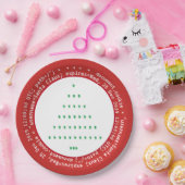 ブラウザCookie for Santa Christmas紙プレート ペーパープレート (パーティー)