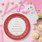 ブラウザCookie for Santa Christmas紙プレート ペーパープレート (パーティー)