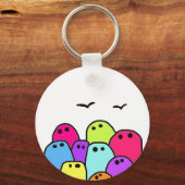 ブラウスのキーチェーン キーホルダー (正面)