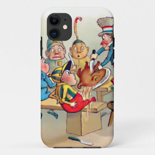 ブラウニーのクリスマス夕食 Case-Mate iPhoneケース (裏面)