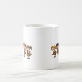 ブラウニーのグループ コーヒーマグカップ (中央)