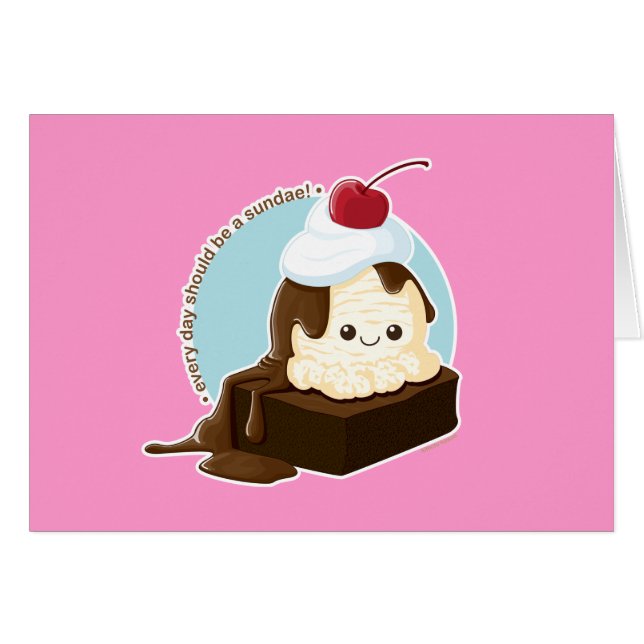 ブラウニーのサンデー (正面横)