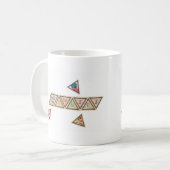 ブラウニーのバッジ コーヒーマグカップ (正面左)