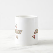 ブラウニーのバッジ コーヒーマグカップ (中央)