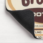 ブラウニーのルートビアのラベルのmousepad マウスパッド (コーナー)