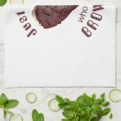 ブラウニーを愛しているだけの女の子 キッチンタオル (折り畳み)