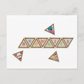 ブラウニーバッジ ポストカード