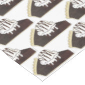 ブラウニーパイラモードアイスクリームサンデデザート テーブルクロス (アングル)