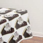 ブラウニーパイラモードアイスクリームサンデデザート テーブルクロス (インサイチュ)