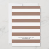 ブラウニーパーティー | 焼き菓子好きが集まる会 招待状 (裏面)